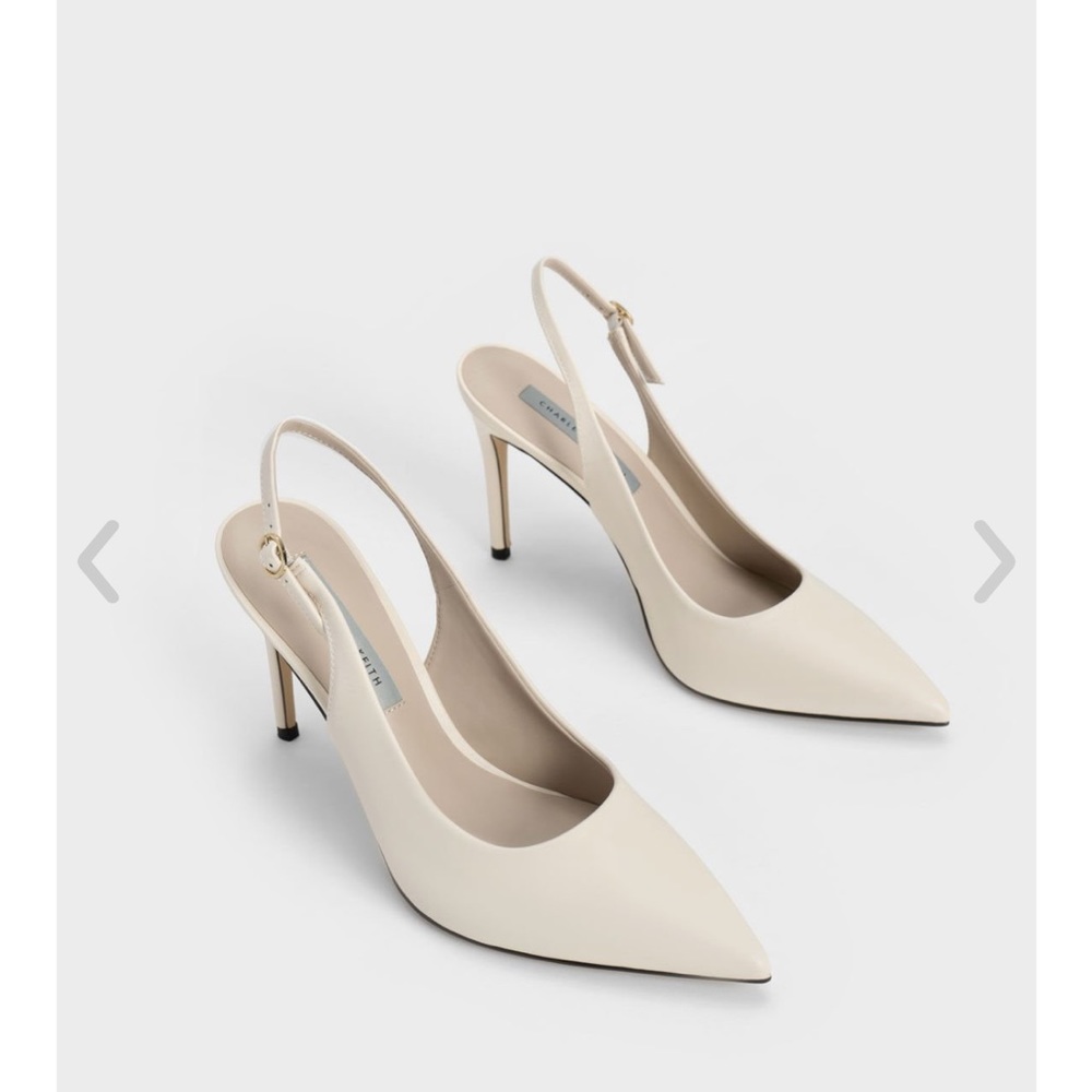 Charles & keith slingback heel (never used) - Picture 3 of 3
